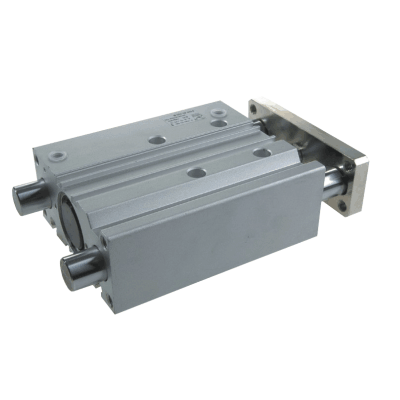 Двусторонний магнитный пневматический цилиндр (Ø25 mm) Guided compact cylinder 6100.25.20.BB-20-0--25