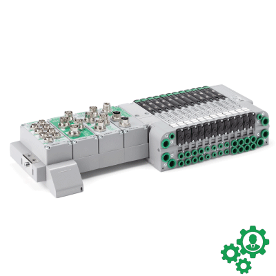منصة تهيئة وتخصيص مجمع صمامات هوائية معيارية سلسلة Optyma-S SE-P-MP2-A-3AA